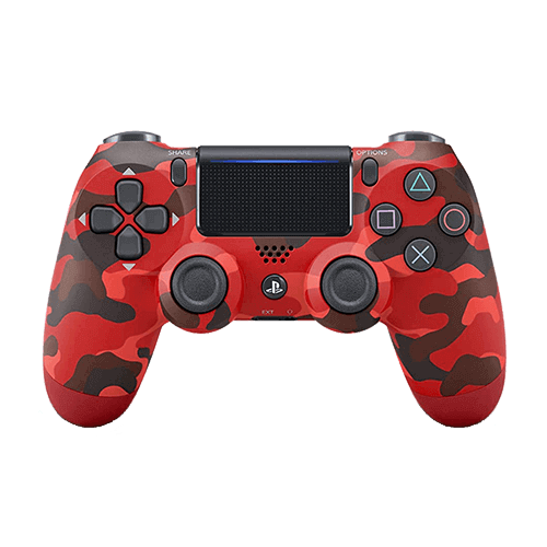 red camouflage ps4 controller