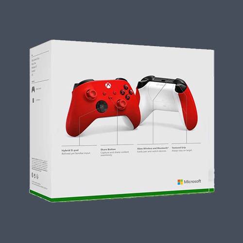 xbox series x/s controller pulse red